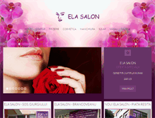 Tablet Screenshot of ela-salon.ro